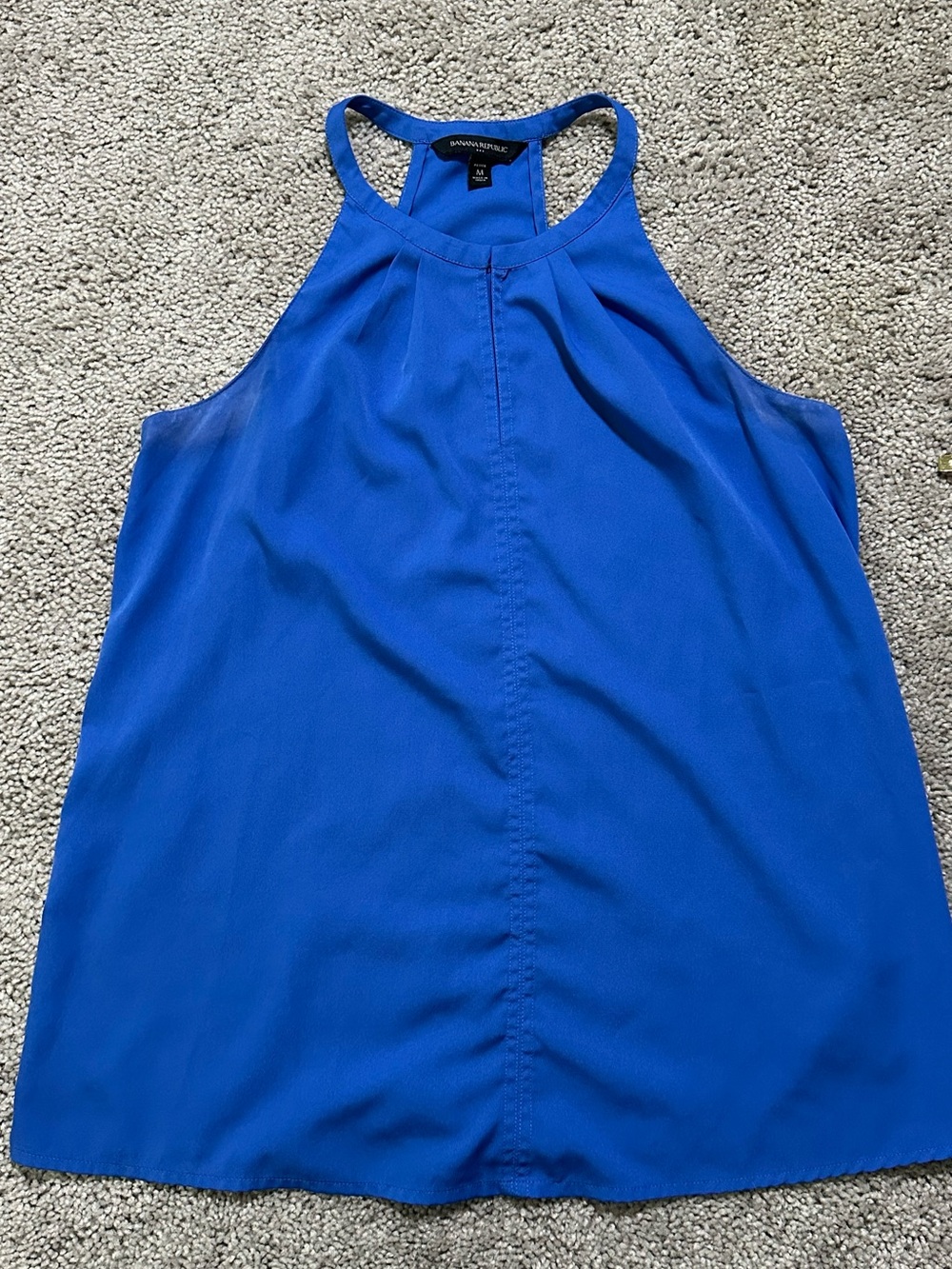 Banana Republic Cobalt Blue Halter Camisole